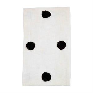 Cream Tufted Dot Throw