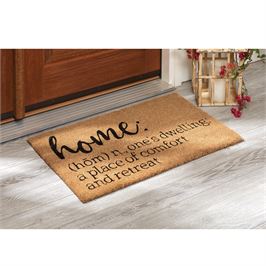 Home Definition Door Mat