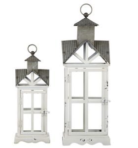 Lantern with Tin Top