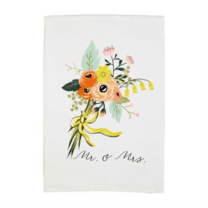 Bouqet Wedding Towel