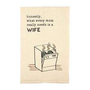 Wife Funny Mom Towel