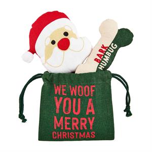 Christmas Dog Toy  Bag