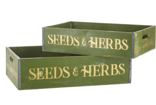 Seeds & Herbs Crate