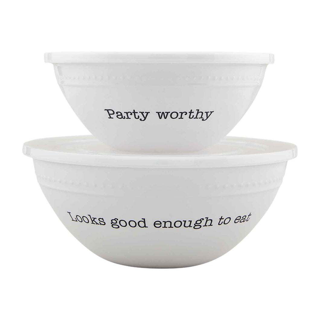 Outdoor Serving Bowl Set