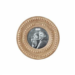 Round Small Beaded Frame