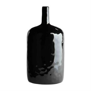 Glazed stone ware bottle vase