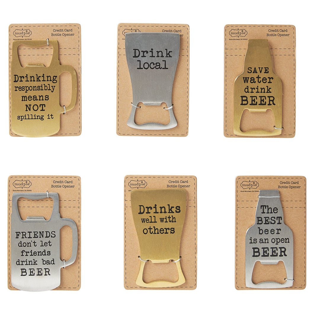 BEER SHAPED BOTTLE OPENERS