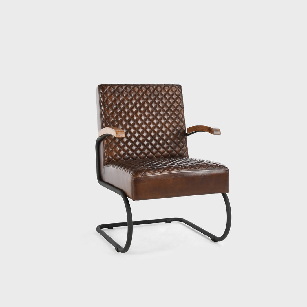 Genoa Accent Chair Brown