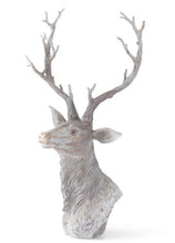 Load image into Gallery viewer, Gray Washed Deer Bust
