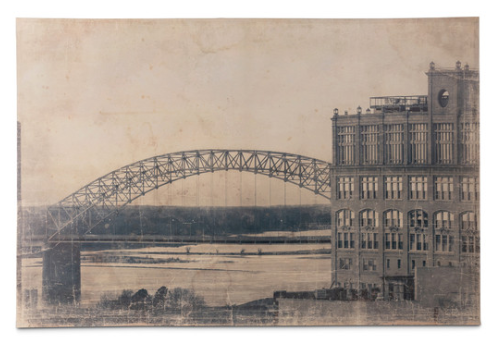 Memphis Bridge Canvas Print