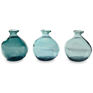 Blue Short Vase