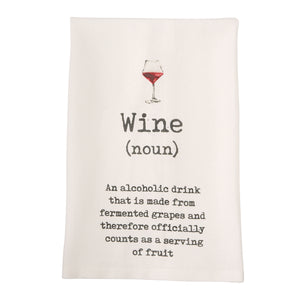 Wine Definition Wine Towel