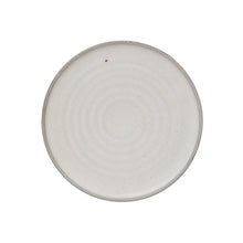 Load image into Gallery viewer, 8&quot; Round Stoneware Plate, Matte White
