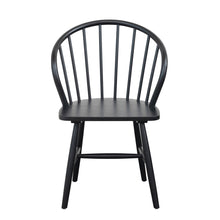 Load image into Gallery viewer, Rubberwood Dining Chair with Slatted Back
