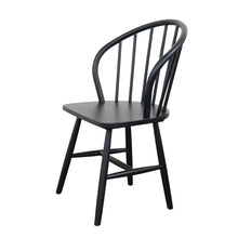 Load image into Gallery viewer, Rubberwood Dining Chair with Slatted Back
