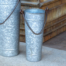 Load image into Gallery viewer, Tall Metal Display Bucket with Handle
