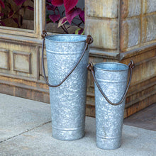 Load image into Gallery viewer, Tall Metal Display Bucket with Handle
