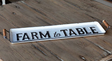 Load image into Gallery viewer, Farm to Table Metal Tray
