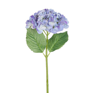 19" Real Touch Blue Hydrangea Stem