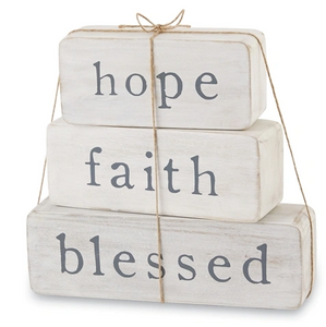 Hope, Faith, Blessed Blocks