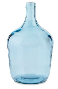 Blue Carafe Bottle Vase