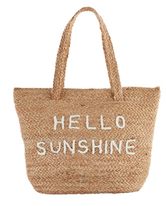 Jute Cooler Tote