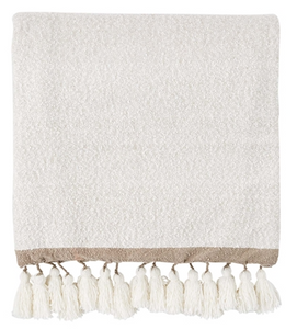 Border Tassel Throw