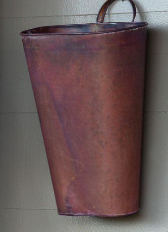 Rustic Metal Door Bucket