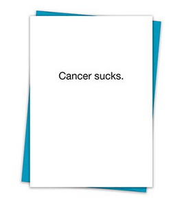 Cancer Sucks. Card