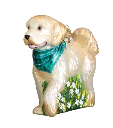 Doodle Dog Christmas Ornament