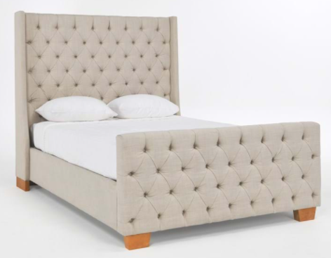 Laurent Tufted Bed Eastern Bed