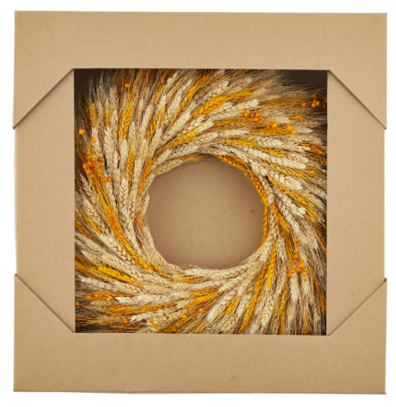 Fall Wheat Wreath