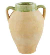 Load image into Gallery viewer, Green Terracotta Vase
