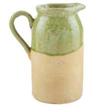 Load image into Gallery viewer, Green Terracotta Vase
