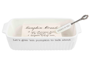 Pumpkin Bread Baker & Towel Set