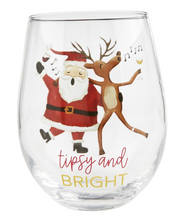 Load image into Gallery viewer, Christmas Drinking Wine Glasses
