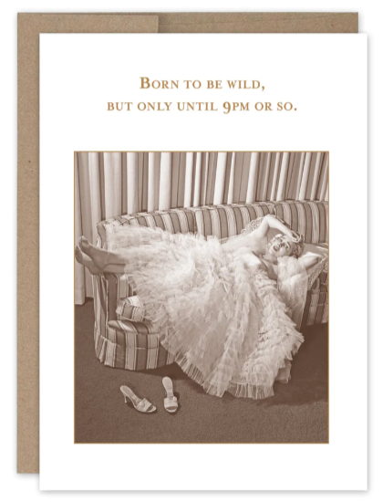 Born To Be Wild Birthday Card