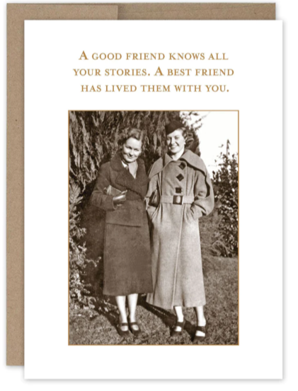 Best Friend Stories Birthday Card