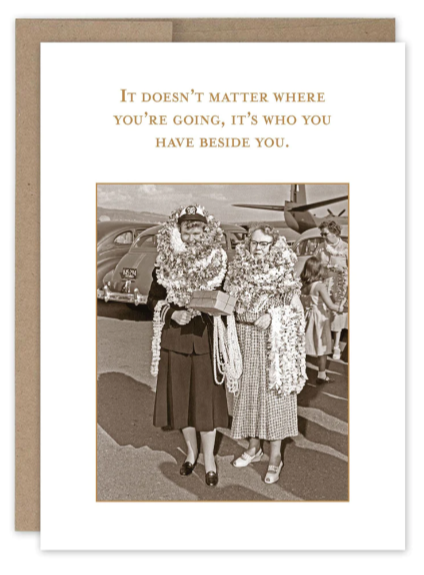 Where You're Going Birthday Card