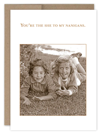 Shenanigans Birthday Card