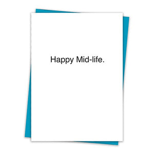 Happy Mid-Life Card