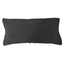 Load image into Gallery viewer, Woven Suede  Lumbar Pillow
