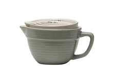 Load image into Gallery viewer, Stoneware Batter Bowl Shaped Measuring Cups
