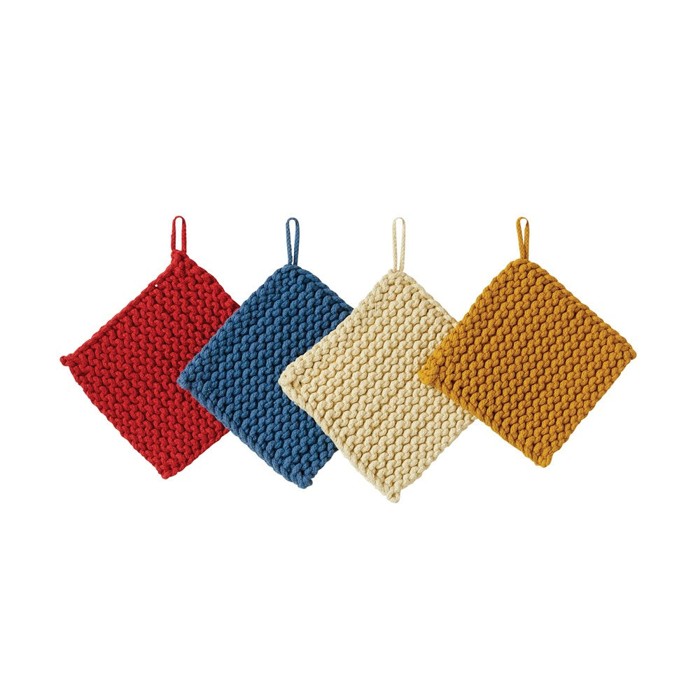 Cotton Crocheted Pot Holders