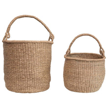 Load image into Gallery viewer, Seagrass Baskets with handles
