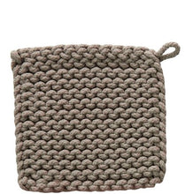 Load image into Gallery viewer, Cotton Crocheted Pot Holder
