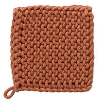 Load image into Gallery viewer, Cotton Crocheted Pot Holder
