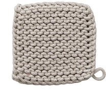 Load image into Gallery viewer, Cotton Crocheted Pot Holder
