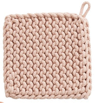 Load image into Gallery viewer, Square Cotton Crocheted Pot Holders
