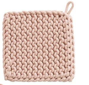 Square Cotton Crocheted Pot Holders